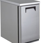 Thumbnail image #2 for QualServ (Middleby) UCFZ327-SS11A U-Line Corporation (Middleby) Undercounter Reach-In Freezer, One-Section, Solid Door, Stainless Steel, 27"W