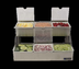 Thumbnail image #4 for 2-Tier Stepped Condiment Center with Individual Notched Lids, 6 x 1-Quart Inserts, Stainless Steel