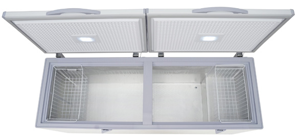 Product image #8 for KoolMore 77-Inch 24 Cu. Ft. Commercial Chest Freezer with Dual Solid Locking Lids