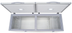 Thumbnail image #8 for KoolMore 77-Inch 24 Cu. Ft. Commercial Chest Freezer with Dual Solid Locking Lids