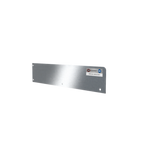 Thumbnail image #1 for NBR Equipment UD-S21 Removable Stainless Steel Side Splash for 21" Underbar Equipment, 21-1/4" x 4"