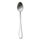 Thumbnail image #1 for 1880 Hospitality New Rim by Oneida® T015SITF Iced Tea Spoon, 7", Curved Border Handle, 18/10 Stainless Steel Pack of 1 Dozen
