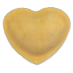 Thumbnail image #1 for Arcobaleno Pasta Equipment MOLD-AMF-RS-18B Ravioli Mold, 8 g, Specialty Heart Shape, 1-7/8" x 1-5/8"