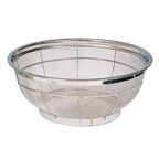 Thumbnail image #1 for Korin Inc TK-401-02-40 Round Shallow Stainless Steel Colander, 15-7/10" Diameter x 7-1/2" High, Dishwasher Safe