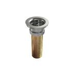 Thumbnail image #1 for Tarrison Products Ltd. TP-PDDB2 Mini-Basket Sink Strainer, 1-7/8" Opening, 1-1/2" Outlet, Chrome-Plated Post, Rolled Edge, Rubber Seal