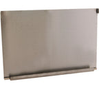 Thumbnail image #1 for AllPoints Foodservice Parts & Supplies 264645 Food Warmer Upper Door, 12-1/4"L x 18-9/16"W, Stainless Steel, 2 Hinge Pins