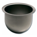 Thumbnail image #2 for Matfer Bourgeat Tradition Plus 017082 Spice Roll Box, 6 × 16 oz Bowls, 4-Bottle Compartment, Plexiglass Lids, Stainless Steel