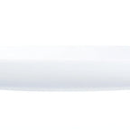 Thumbnail image #2 for Cal-Mil 22391-11-15 Oval Melamine Plate, White, 10-3/4" x 7-3/4" x 1-1/4"H Case of 6