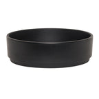 Thumbnail image #2 for Steelite International Creations, Black 7181TM500 Round Melamine Stack Bowl, Black, 20 oz, 6.25"