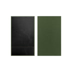 Thumbnail image #1 for Risch 1000H-LINEN Single-Panel Linen Check Presenter, Black, Hardback, 5.25" x 9" Case of 25