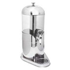 Thumbnail image #1 for Eastern Tabletop 7582RZ 2-Gallon Single Juice Dispenser with Stainless Steel Central Ice Chamber, Stainless Steel Bronze Finish