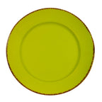 Thumbnail image #1 for Vertex China Woodland WLG-E23 Porcelain Entrée Bowl, 10 oz, Round, Sage Hand-Painted Rim 1 Dozen