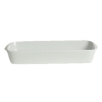Thumbnail image #2 for Steelite International Pillivuyt, General Collection 6634V644 Porcelain Oblong Roasting Dish, 24 oz, 10.5 x 5.5 in