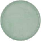 Thumbnail image #1 for Libbey Edge by Bauscher 6761828B1000000 Porcelain Round Plate, 11 in., Sea