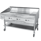 Thumbnail image #1 for Keating of Chicago Miraclean 72X36FT-G Gas Griddle, 72" W x 30" D Cooking Surface, 3/4" Chrome-Plated Plate, Thermostatic Controls