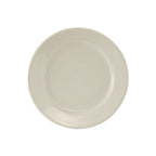 Thumbnail image #1 for Tuxton China Reno TRE-031 Ceramic Round Plate, 6-1/4" Diameter, Wide Rim, Rolled Edge Case of 3 Dozen