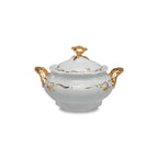 Thumbnail image #1 for Kadra Kitchenware Vikko Luxe 8800800/ST Soup Tureen, 3.5 qt, Marie Louise Dinnerware Case of 2