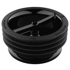 Thumbnail image #1 for AllPoints Foodservice Parts & Supplies 1021195 One-Way Sink Drain Valve, 2" Diameter, 4-1/4" OD, ABS with Nitrile Rubber Skirt