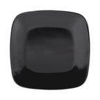Thumbnail image #1 for G.E.T. Radius - EGS D7SQR-B Square Coupe Melamine Plate, Black, 6-5/8" Case of 6