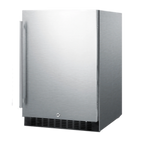 Thumbnail image #1 for Summit Commercial SPR627OSCSS Outdoor 1-Section Reach-In Refrigerator, 4.6 cu. ft., Stainless Steel Solid Reversible Door