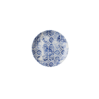 Thumbnail image #1 for Cardinal The Maker'S Porto Blue By Dudson FP174 6-1/2 in Round Vitrified Ceramic Coupe Plate 1 Dozen