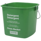 Thumbnail image #1 for Stanton Trading CB6QGR 6 Qt Green Plastic Mop Bucket for Soap Solution Case of 12