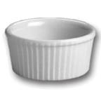 Thumbnail image #1 for Steelite Diversified Ceramics HL8350AWHA Fluted China Ramekin, 4.5 oz, White, 3.5 x 1.375 in Case of 2 Dozen