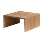 Thumbnail image #1 for G.E.T. Bugambilia BAMRISERS12 Square Bamboo Buffet Riser Set, 2-Piece, 12 x 12 x 6 Inch