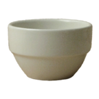 Thumbnail image #1 for International Tableware Roma STB-8-AW Round Stackable Ceramic Bowl, 8-1/2 oz, 3-3/4" Case of 3 Dozen
