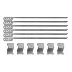 Thumbnail image #1 for JB Prince Gastronomy Plus Ltd G106 SS Range Skewer Accessory with 6 Stainless Steel Skewers