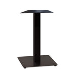 Thumbnail image #1 for Grosfillex VanGuard US503017 Dining-Height Aluminum Table Base, 18 x 18 in Square Base, Black