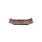 Thumbnail image #1 for G.E.T. Sequoia - EGS D741RC-SEQ Rectangular Melamine Plate, Natural, 7-3/4 x 4 x 1-1/4 in Case of 6