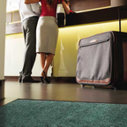 Thumbnail image #1 for Cactus Mat Bel-Aire 1485M-E36 Needle-Rib Floor Mat, Gray Polypropylene, Vinyl Backing, 3' x 6', 3/8" Thick