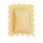 Thumbnail image #1 for Arcobaleno Pasta Equipment MOLD-AMFR-06 Ravioli Mold #6, 3 g, 29 x 26 mm, Rectangular, Scalloped Edge