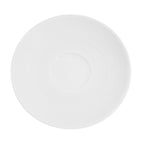 Thumbnail image #1 for CAC China Transitions TST-36 Porcelain Saucer, 4-1/2" Round, Embossed Case of 3 Dozen