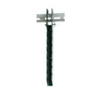 Thumbnail image #1 for 1880 Hospitality Focus Foodservice FWMVB17GN Vertical Wall-Mount Shelving Bracket, 17"W, Green Epoxy Finish Case of 12
