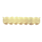 Thumbnail image #1 for Arcobaleno Pasta Equipment AEX18 & AEX20#55 Mafalde Pasta Extruder Die, 12 mm, Bronze, #55