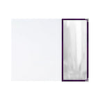 Thumbnail image #1 for Risch SEWNAAP 4.25X11/8.5X11-NYLON Sewn Nylon Add-A-Page Menu Insert, 4.25 x 11 Inch, Clear Pocket, Metal Corners Case of 24