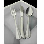 Thumbnail image #2 for Thunder Group Dakota SLDK104 Dinner Spoon, 7.24", Simple Line-Trimmed Handle, 18/0 Stainless Steel Case of 50 Dozen
