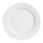 Thumbnail image #1 for Steelite International Pillivuyt, Sancerre 6631V484 Round Porcelain Plate, 10-1/4", Oven Safe to 660°F