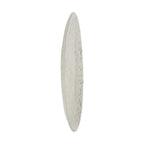 Thumbnail image #2 for Steelite International My Glass Studio GS196650 Round Glass Serving Platter, 13" Diameter, Two-Tone Cream/Dark Grey