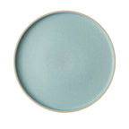 Thumbnail image #1 for 1880 Hospitality Moira MO2701020FB Round Stoneware Plate, 7-3/4", Frosted Blue 1 Dozen