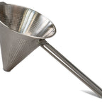 Thumbnail image #1 for JB Prince U558 6.5 6-1/2" Diameter China Cap Strainer, Medium Perforation, Stainless Steel