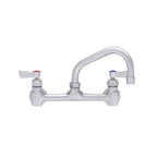 Thumbnail image #1 for Fisher 60968 Pot Sink Faucet, 8" Backsplash Mount, 10" Swing Spout, 2.2 GPM Aerator, Lever Handles