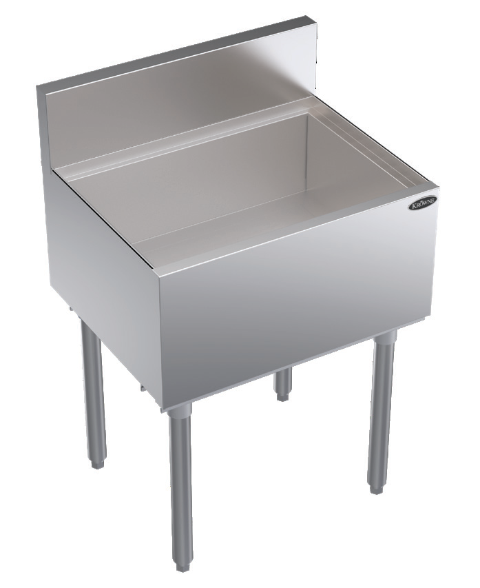 Product image #6 for Royal Series Built-In Underbar Ice Bin/Cocktail Unit with 10-Circuit Cold Plate, 24 x 19 Inch