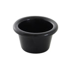 Thumbnail image #1 for Thunder Group PL535BL1 Round Black Plastic Ramekin, 1-3/4 oz, 2-1/2 in Diameter Case of 48 Dozen