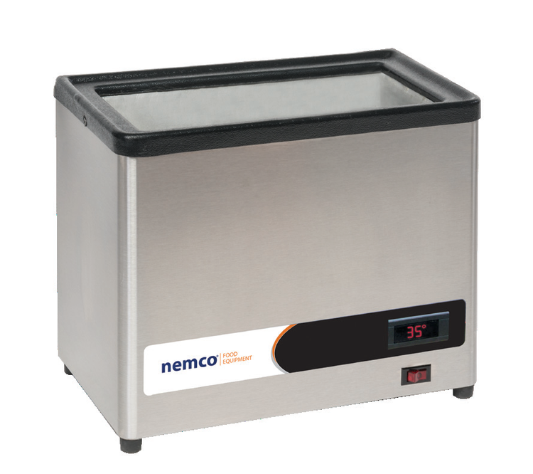 Product image #4 for Nemco 9020 1/3-Size Countertop Thermoelectric Cold Condiment Chiller, Chiller Only