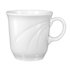 Thumbnail image #1 for International Tableware Amsterdam AM-1 Tall Porcelain Coffee Cup, 6 oz, Handle, Bright White 1 Dozen