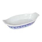 Thumbnail image #1 for G.E.T. Corona, Zocalo PA1678909712 Au Gratin Dish, 9.8 oz., 9"W x 4"D, bright white, porcelain, B (Stocked Item) Case of 12