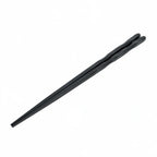 Thumbnail image #1 for Korin Inc CHS-132-100 Melamine Black Non-Slip Wavy Chopsticks, 9-inch